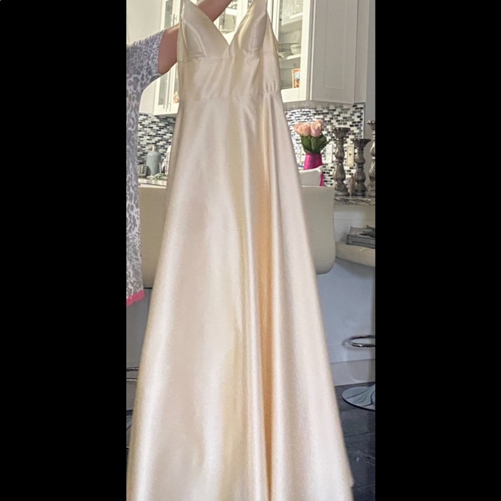 Yellow Prom Dress from betsy and adam